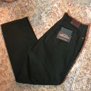 RALPH LAUREN size 16W SOFT Army Green Stretchy 5–Pocket Career Casual $89 NEW